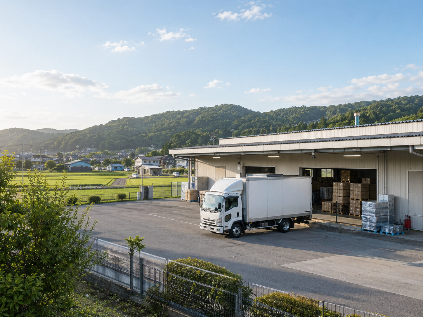 地域に根差した物流拠点